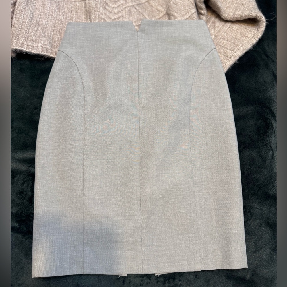 Express Gray Pencil Skirt